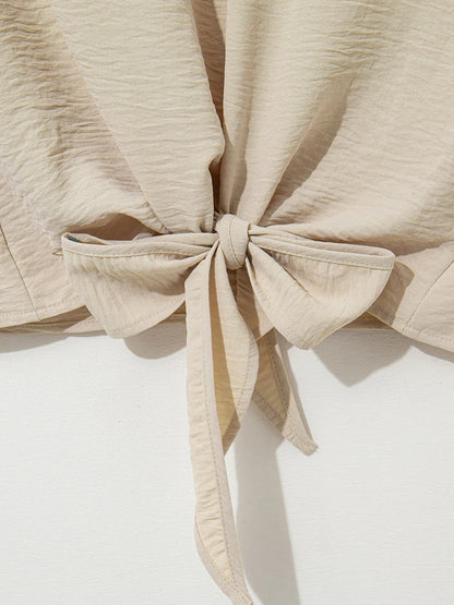 Lifestyle image of product styled for a chic daytime look