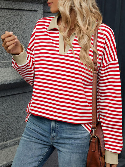 Back view of product with easy, flowy drape