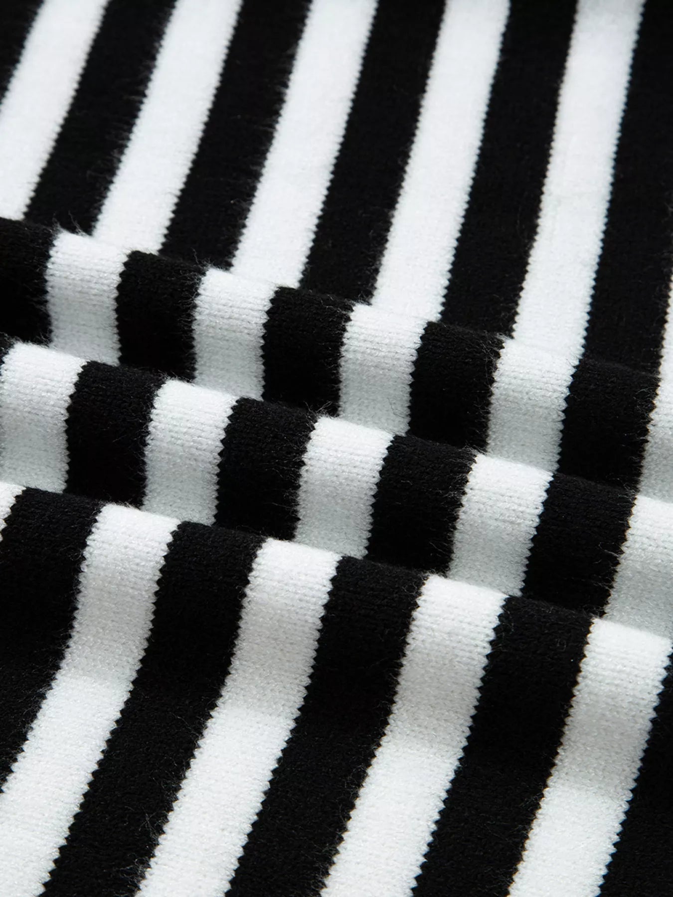 Striped Panels Colorblock Sleeve Sweater - Rochelle's House LLC