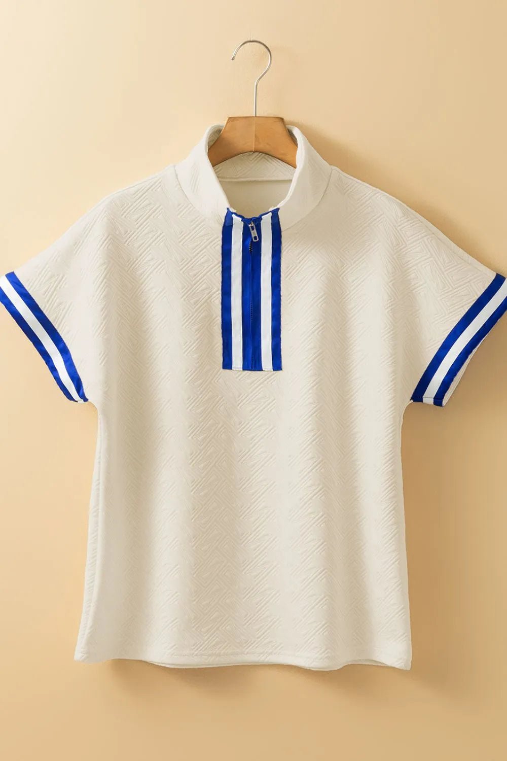 Side view of product highlighting flattering shape and movement