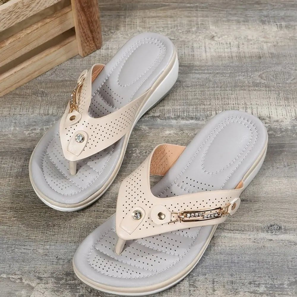 Back view of product with easy, flowy drape