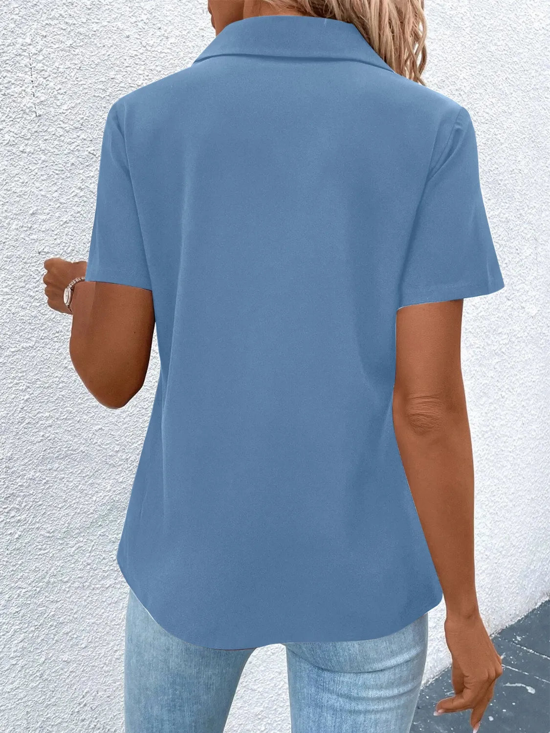 Lifestyle image of product styled for a chic daytime look