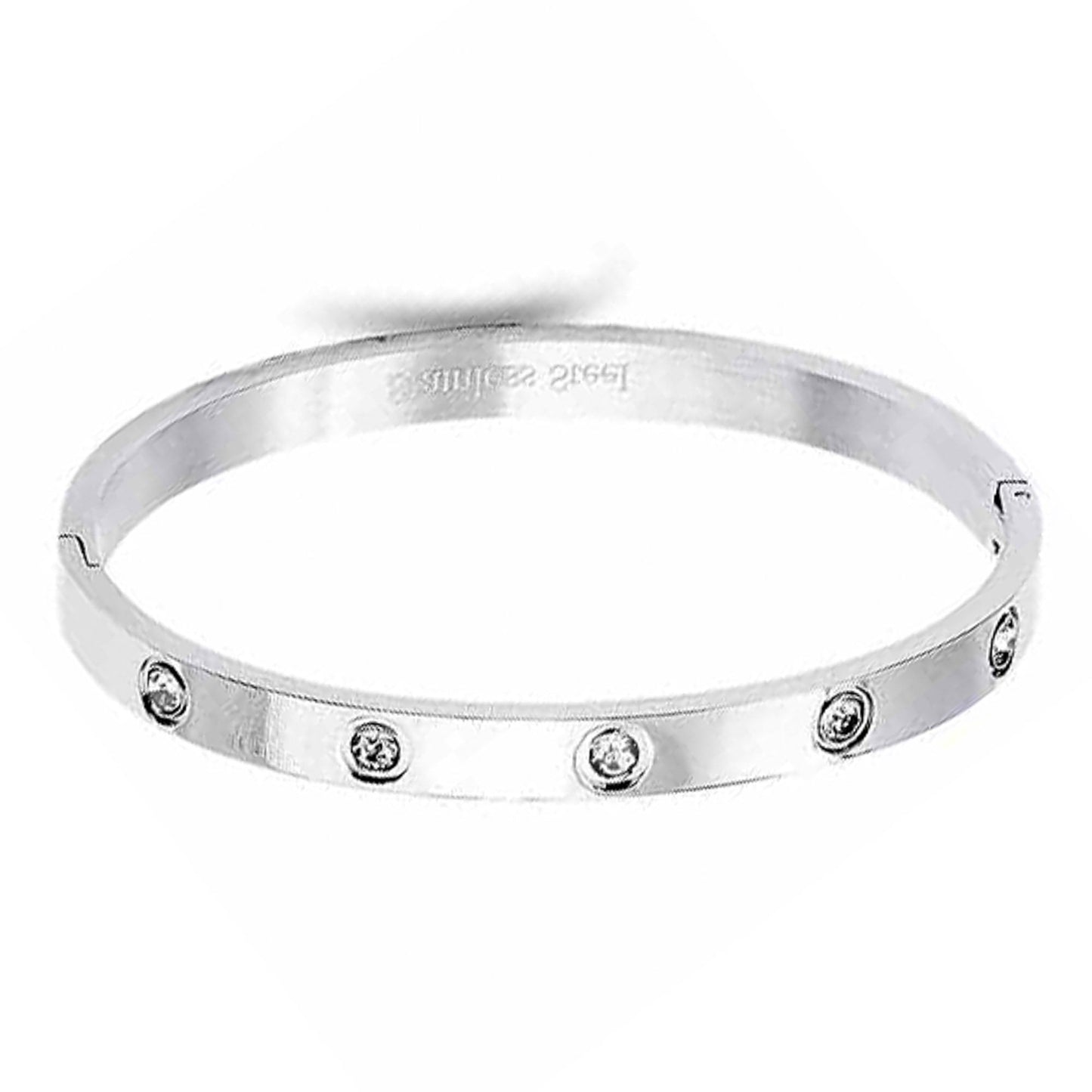 Stainless Steel Cubic Metal Bracelet - Rochelle's House LLC